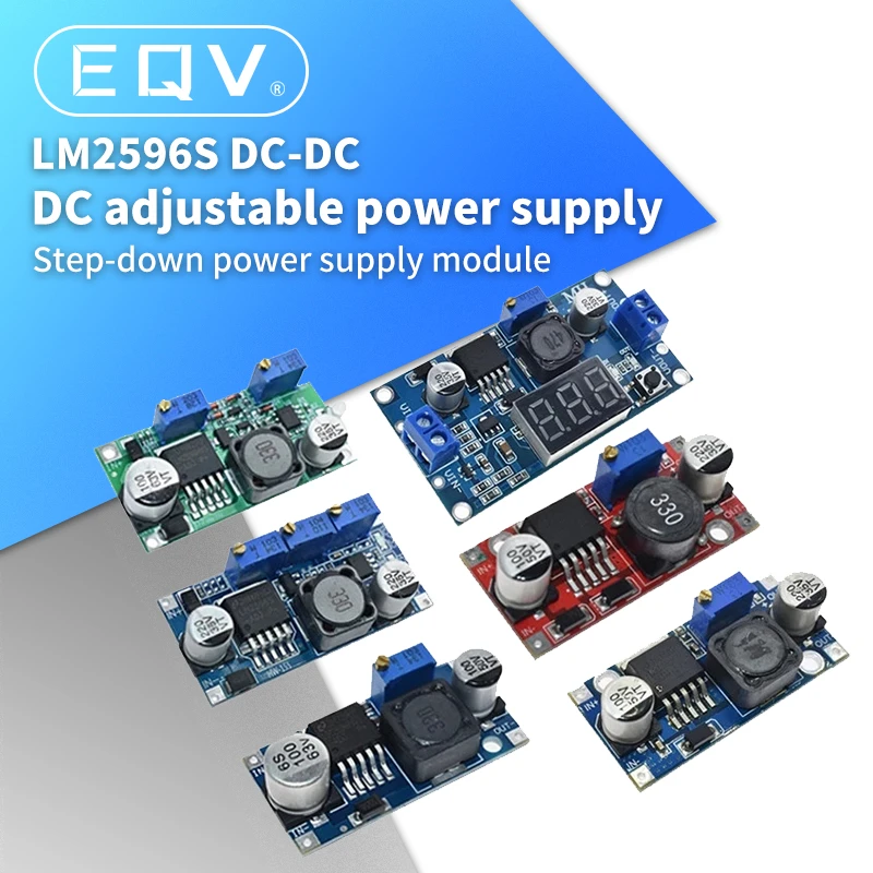 Free Shipping 1pcs LM2596 LM2596S DC-DC 4.5-40V adjustable step-down power Supply module NEW ,High Quality