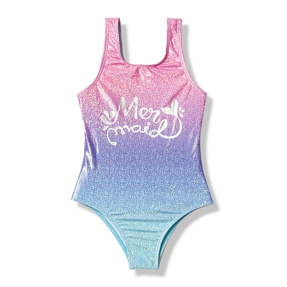 2021 3-16Years Girls Swimsuit Brand New Summer Children Girls One Piece Swimwear Swimsuits Beachwear Bathing Suits Monokini A364