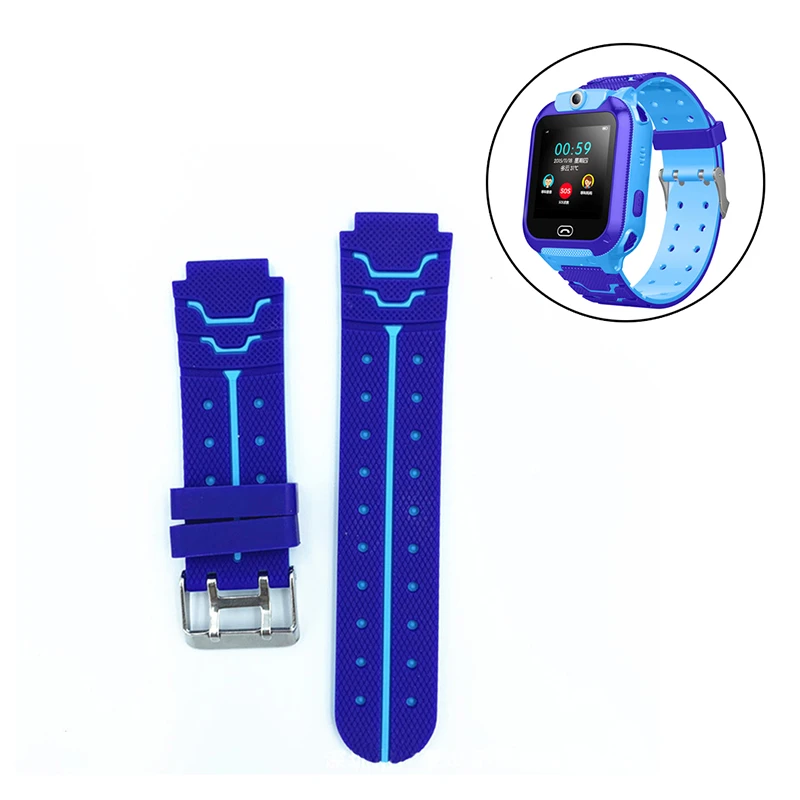 Children'S Smart Replacement Strap Suitable For Z5/S16/S15/Q12/Q12B Kids Smart Watchs Comfortable Silicone Band