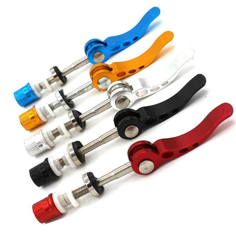 Bicycle Quick Release Aluminium Bike Seat Post Clamp Seatpost Mountain Bike Seat Tube Clamp Bicycle Accessories