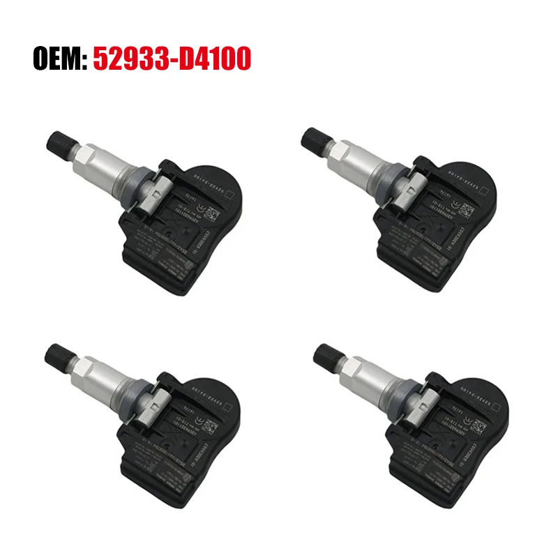 Tire Pressure Sensor 52933-D4100 TPMS For Optima Sportage Sorento Genesis Ioniq 52933D4100