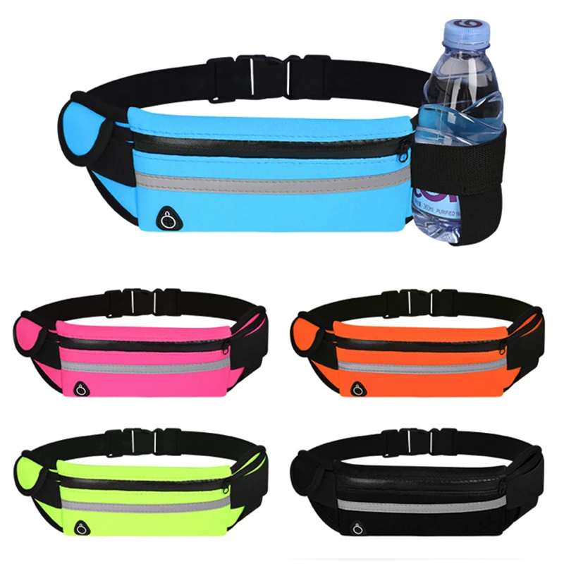 YUYU Running Waist Bag Waterproof Sports Belt Gym Bag Phone Holder for Women Men Hold Water Bicycle Run Belt Waist pack Wallet