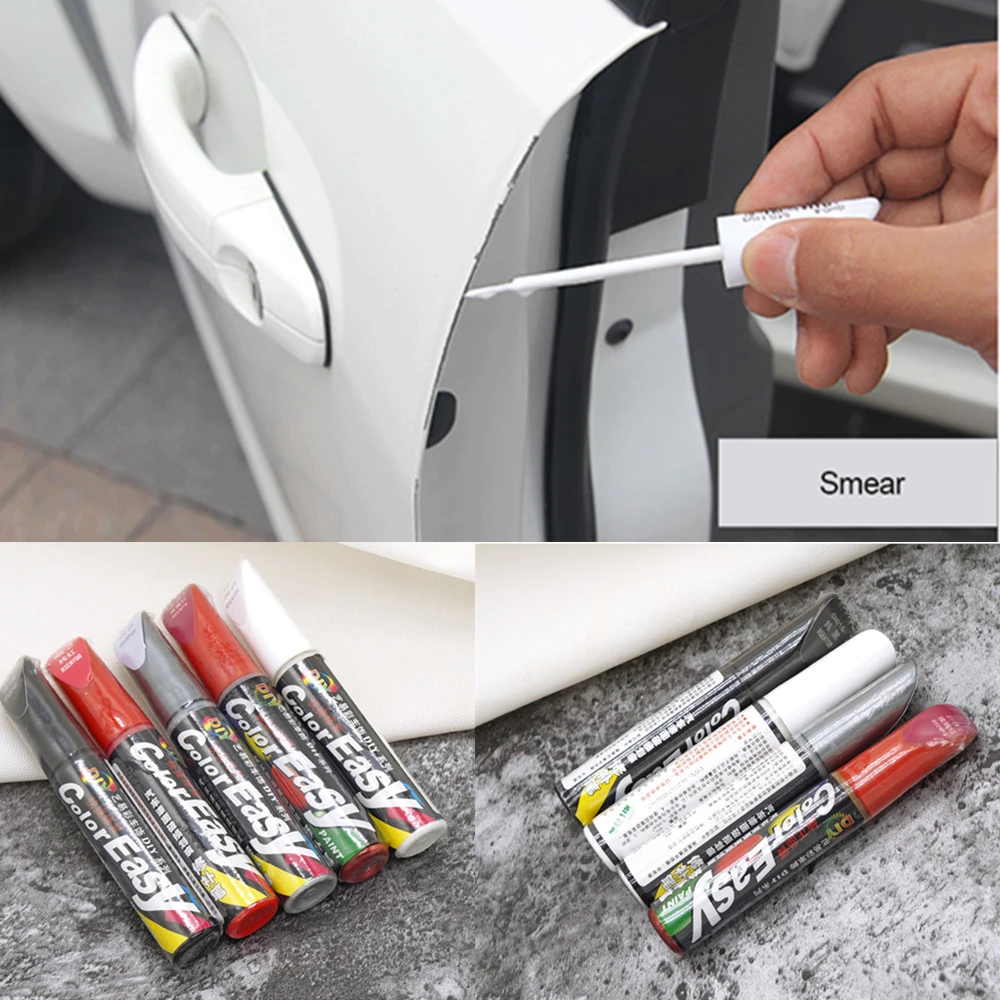 4 Colors Car Scratch Repair Paint Pen Professional for Car styling Scratch Remover Car Maintenance Car Paint Care Painting Pen