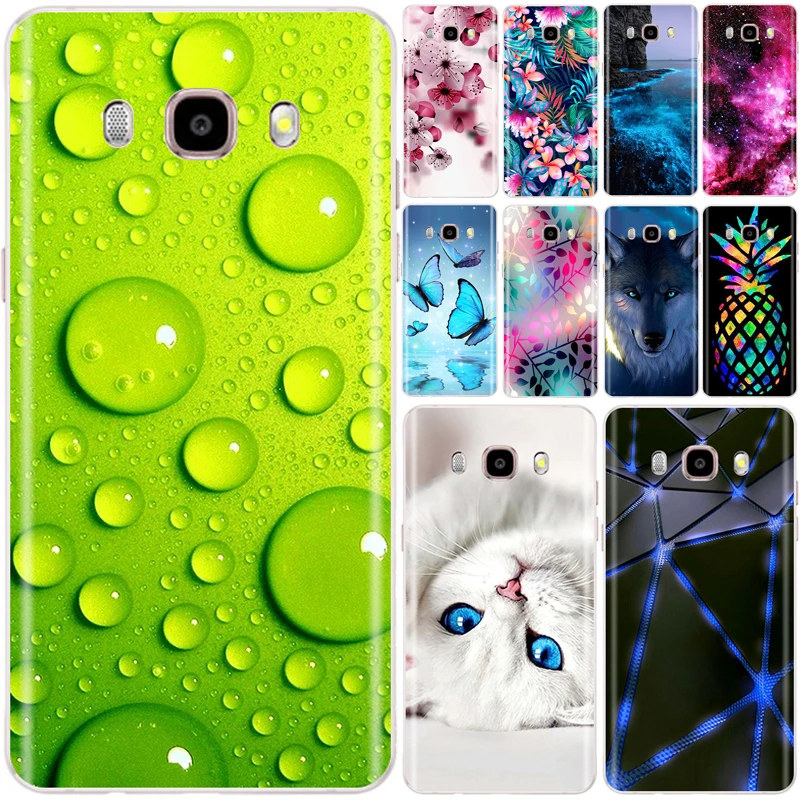 Silicone Case For Samsung Galaxy J5 2016 Soft Case For Samsung J5 2016 Silicon Phone Case For Galaxy J5 2016 J510 SM-J510F Cover