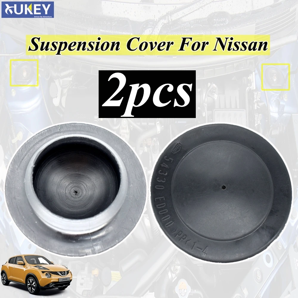 Set Front Suspension Strut Top Mount Cover For Nissan Leaf ZE0 Sentra 200 SE B16 Juke F15 Cube Z12 54330ED000 Waterproof Cap