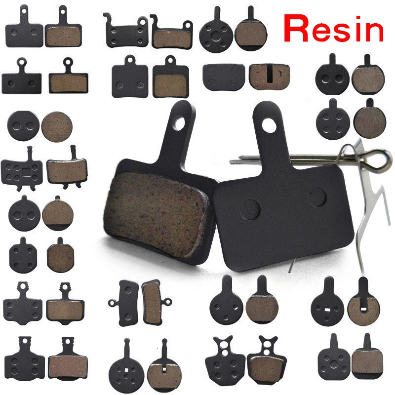 1 Pair/2pcs Organic Resin MTB Bicycle Cycling Bike Hydraulic Disc Brake Pads For B01S BB5 M445 Bicycle Part Adjustment