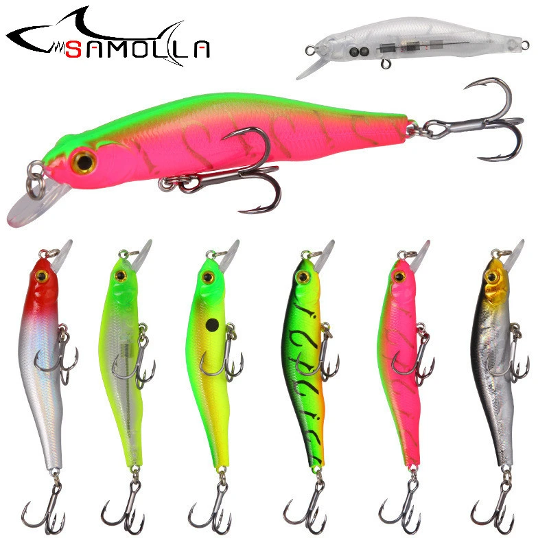 Mino Slow Sinking Fishing Lure Weights 8.8g Jerkbait Trolling Saltwater Lures Pesca Fake Fish Bait Trout Lure Articulos De Pesca