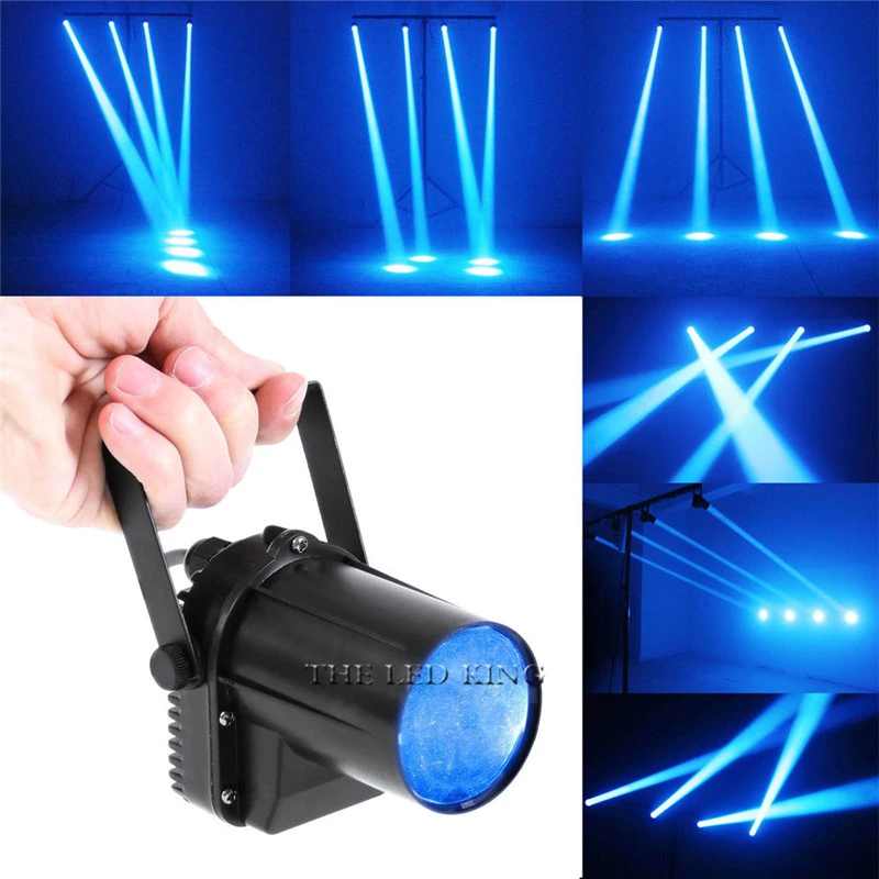 Mini LED Spotlight 12W Lighting DJ Stage Spot Effect Led Pinspot Light Spotlight For Discos Party Club Ktv Ball Lamp LED BEAM