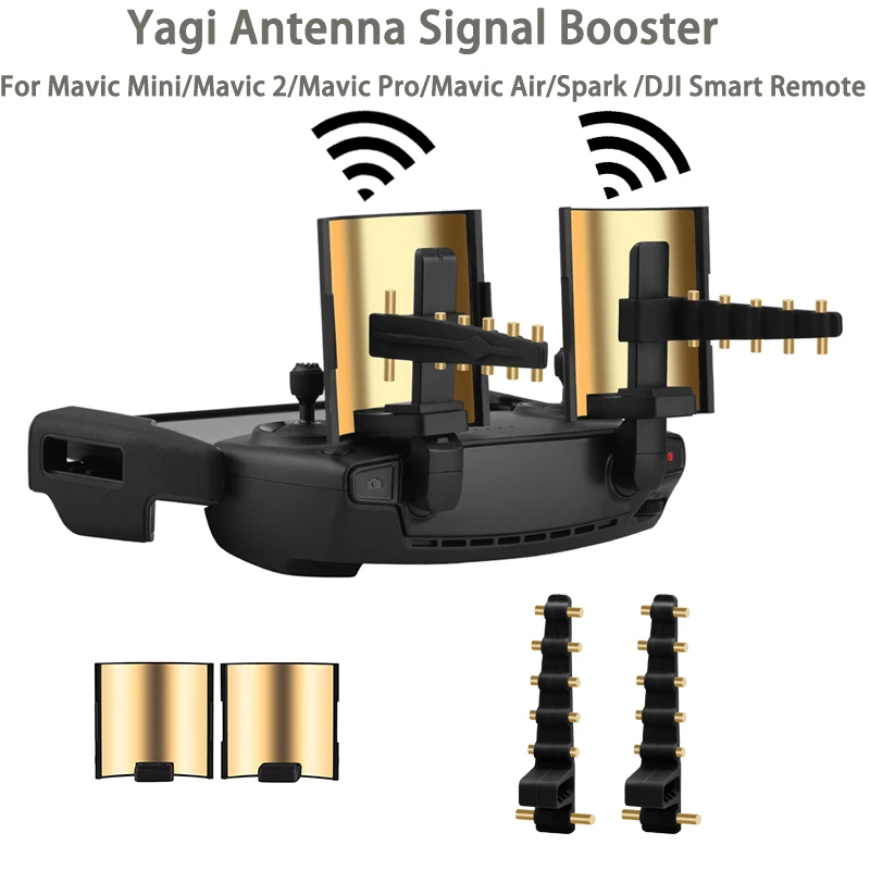 Drone Controller Yagi Antenna Signal Booster Range Extender For DJI Mavic Air / Mavic 2 / Mavic Mini se/mavic pro