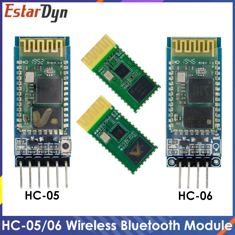 HC-05 HC-06 Master-slave 6pin/4pin Anti-reverse, Integrated Bluetooth Serial Pass-Through Module, Wireless Serial For Arduino