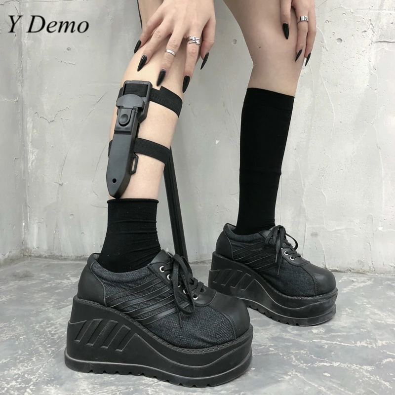 Hardcore Punk Dark Leg Ring Women Fashion Adjustable Lace Up Leg Accessory Harajuku Garters Techwear