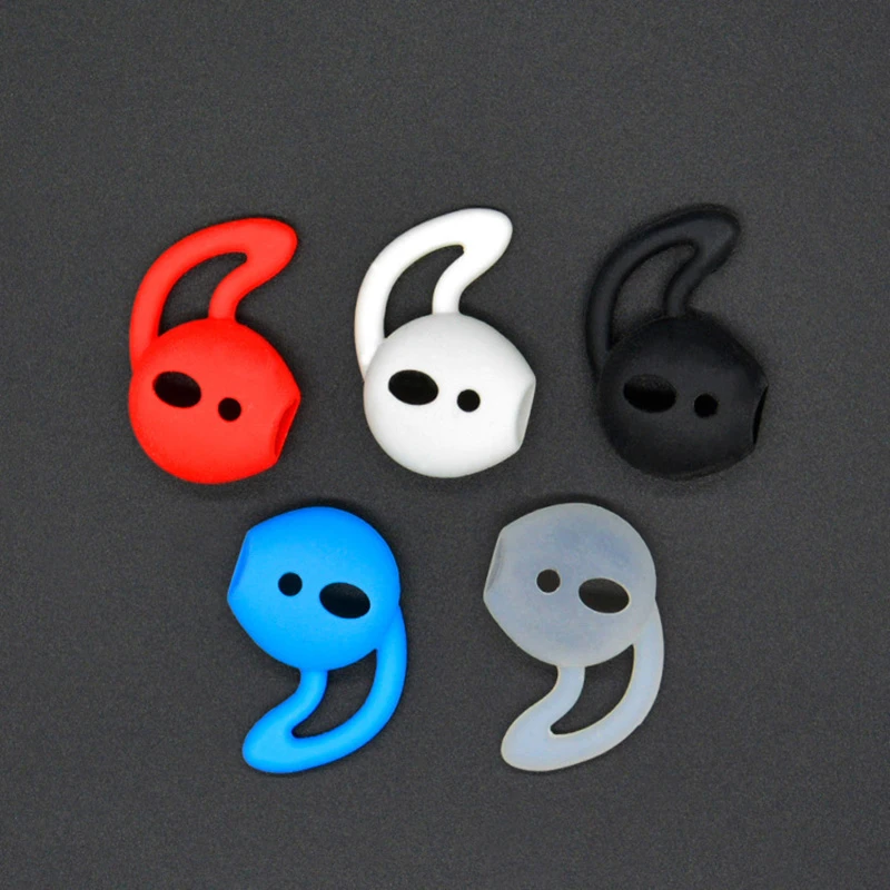 1Pair Air Pods Earphone Silicone Case Anti-shedding Painless In-Ear Eartips Ear Cap For Apple Airpods Protection Accessories