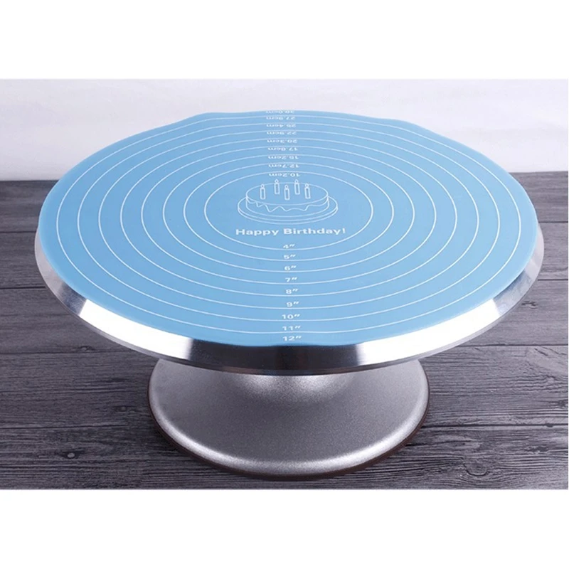 2021 Hot Selling multi-function Cooking Pad Round Silicone Placemat Cake Mat Noodle Pad Placemat Baking Tool Kitchen Accessories