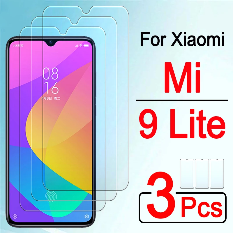 3Pcs for xiaomi mi 9 lite screen protector film for xiaomi xiomi mi 10 lite tempered soft glass on poco x3 nfc protective film