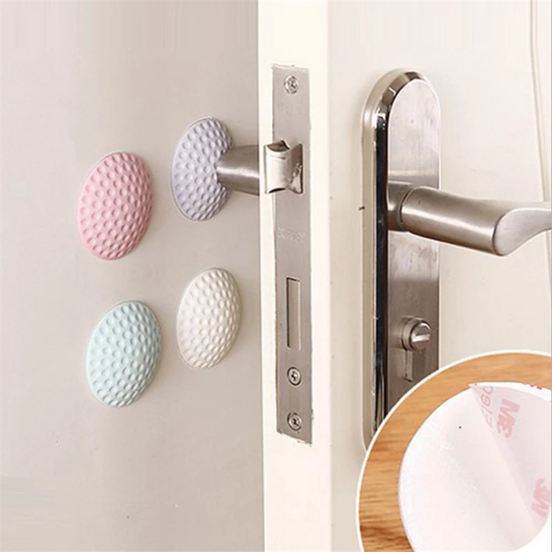 Kitchen Accessories Cozinha Thickened Mute Door Rear Wall Crash Pads Home Decoration Creative Home Tools Goods Kitchen Gadget-S