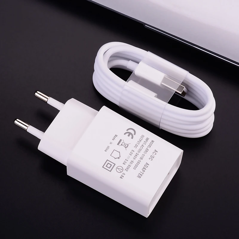 5V 2A Charger Cable Xiaomi Redmi Note 9 8t Fast Charging USB Wall Phone Charger For Samsung Huawei Micro Usb Cord Type C Adapter