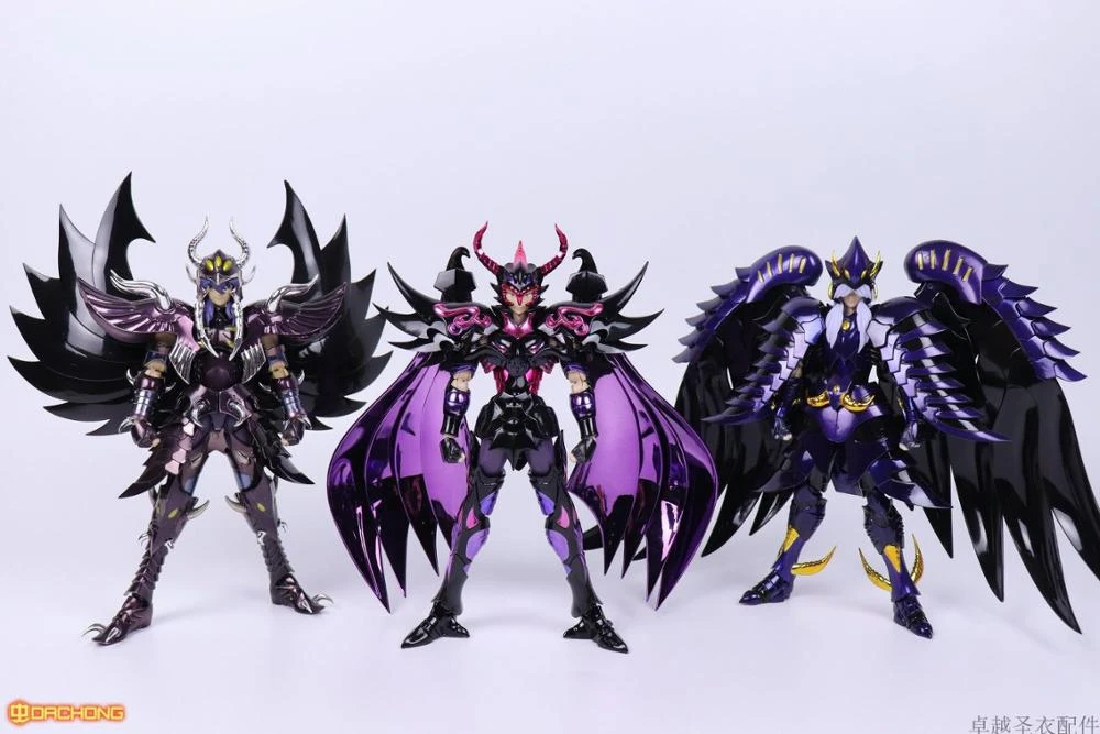 New Arrival chuanshen cs Saint Seiya Specters EX Garuda Aiakos Minos Rhadamanthys action figure Cloth Myth Metal Armor