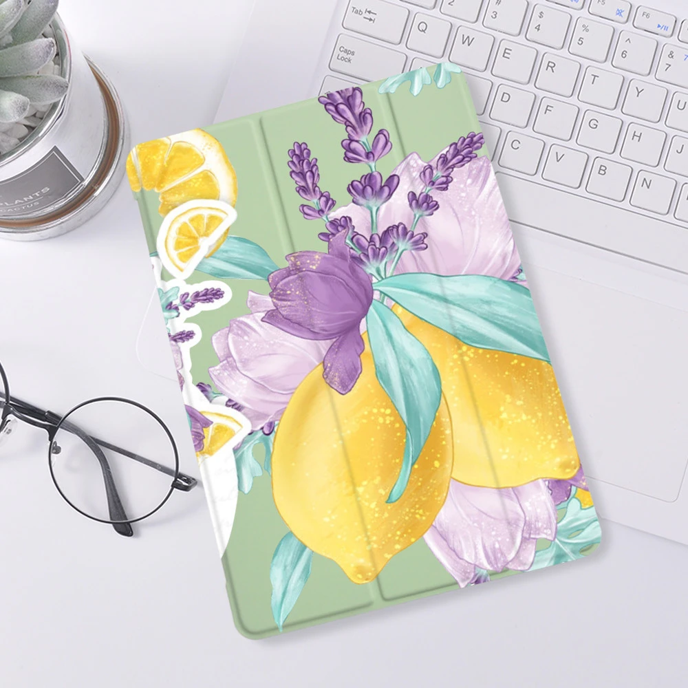 Plants Art Flowers for Air 4 ipad 8th Generation Case Cute 9.7 Pro 2019 7th 6th Pro 11 2020 Mini 2 3 4 5 Cover Silicone Air 1 3