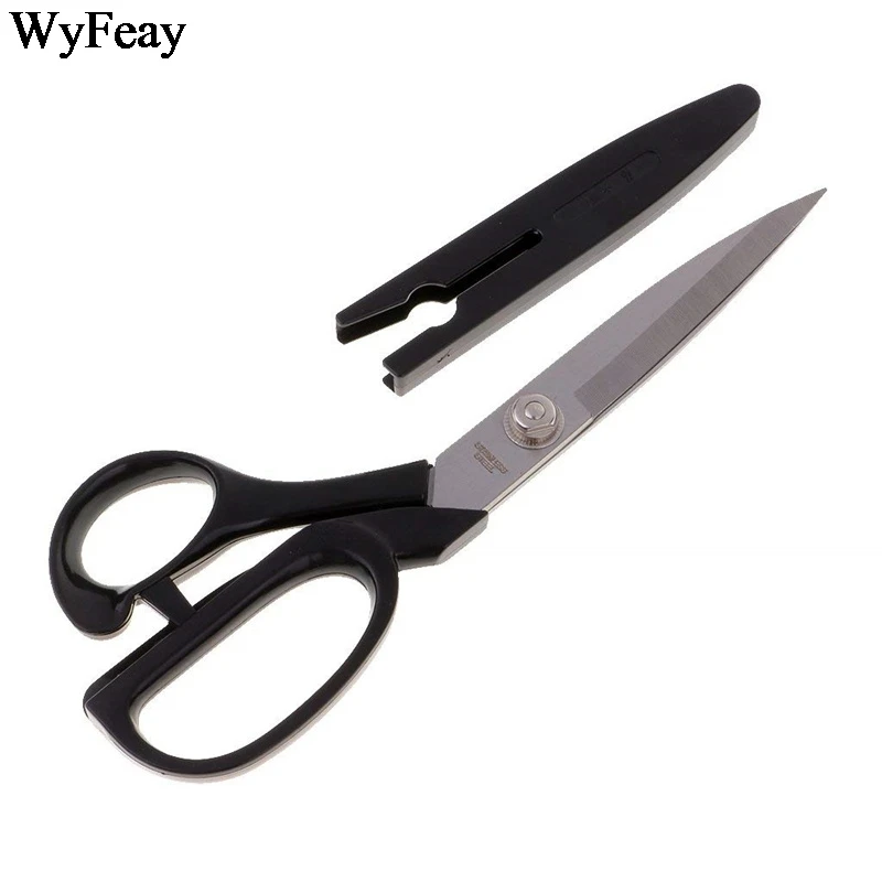 With Cover High Carbon Professional Stainless Steel Sewing Scissors Steel Tailor Scissors Dressmaking Fabric Shears Craft Fabric