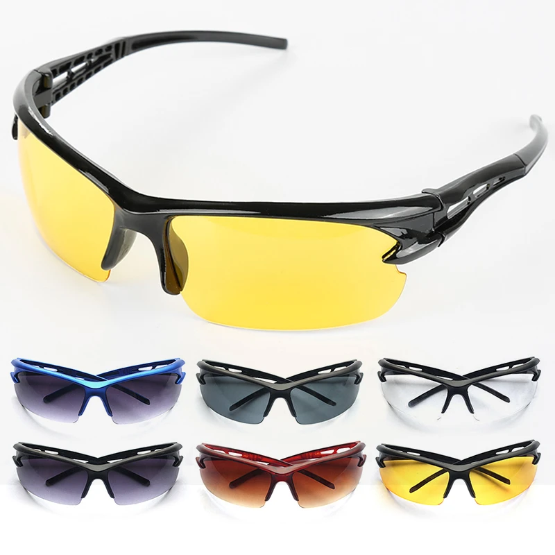 Cycling Sunglasses Anti-UV Explosion-proof Men's Sun Glasses Mtb Bicycle Glasses Camping Polarized Sports Travel Driving Eyewear