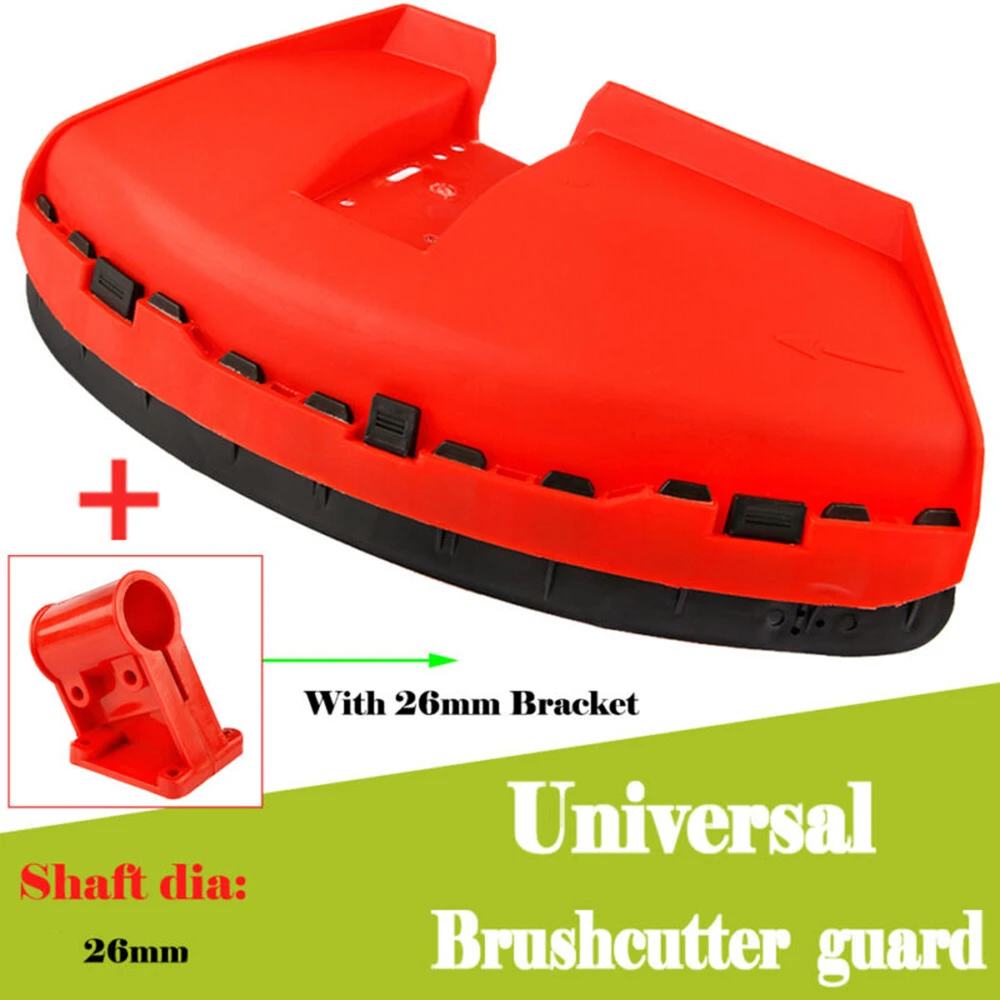 1x Universal 26MM Plastic Grass Guard Shield Various Strimmer Trimmer Brush Cutter Guard Gardening Tools