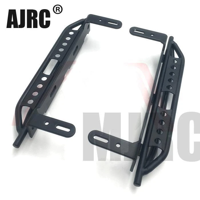 1pair Metal Side Pedal For 1/10 RC Crawler Car Traxxas TRX4 Defender Bronco Side guard plate Aluminium alloy Foot pedal