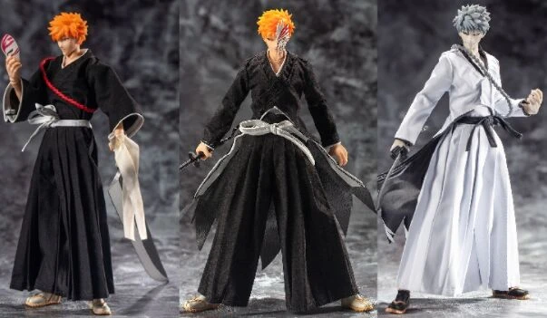 DASIN anime BLEACH white Kurosaki ichigo  pvc action figure GT model toy 1/10