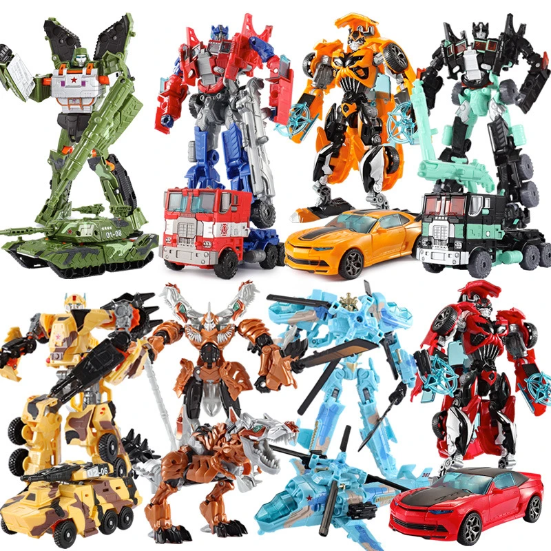 2019 Top Sale 19.5cm Model Transformation Robot Car Action toys Plastic Toys Action Figure Toys BEST Gift For Education Children