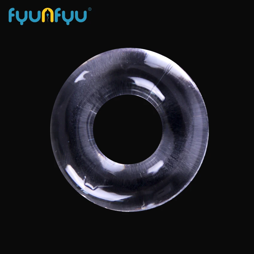 4PCS Silicone Cock Rings Delay Ejaculation Transparent Penis Rings Adult Sex Toys Sex Products for Men