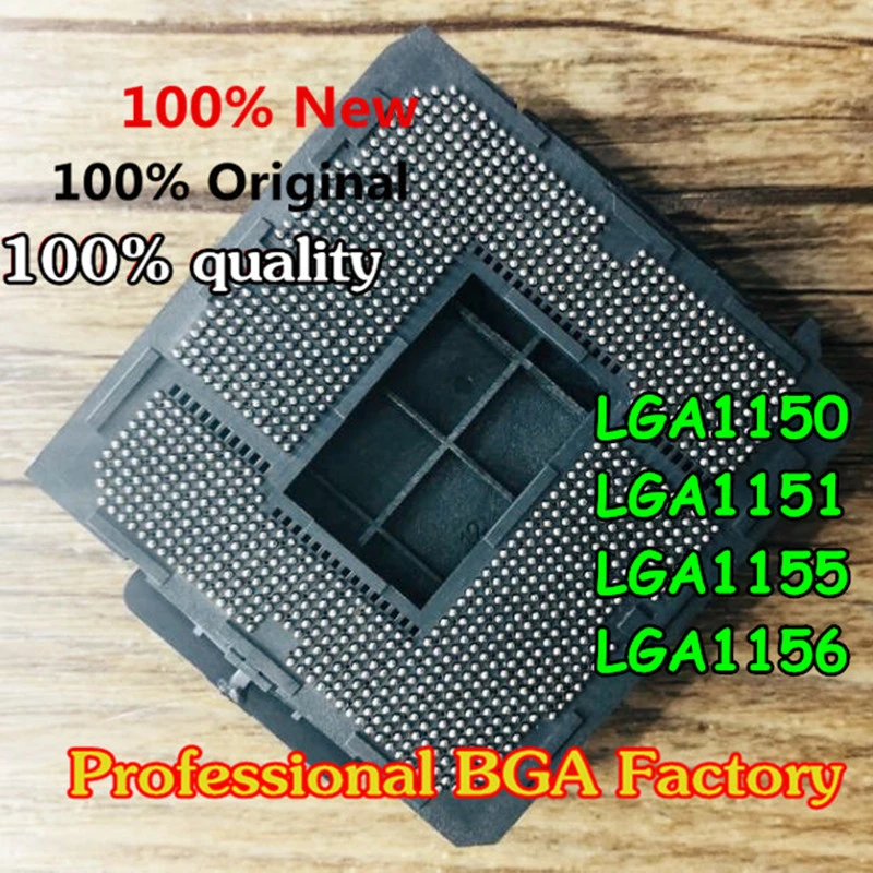 100% New LGA1150 LGA1151 LGA1155 LGA1156 LGA 1150 1151 1155 1156 Soldering BGA CPU Socket holder