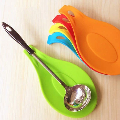 Portable Multi Mat Kitchen Tools Silicone Mat Insulation Placemat Heat Resistant Put A Spoon Kitchen Accessories