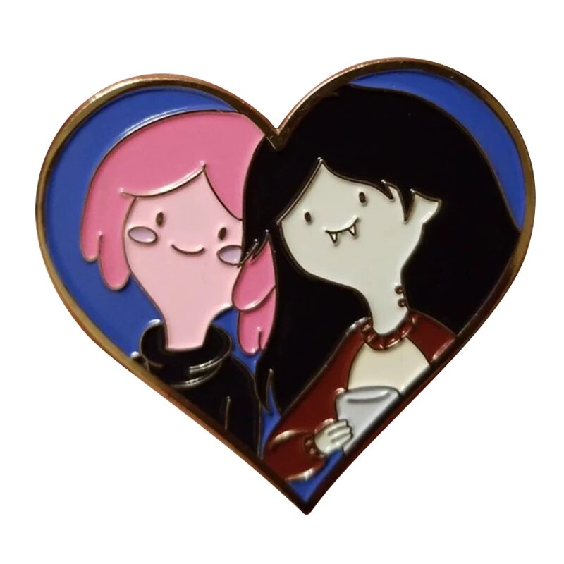 Princess Bubblegum and Marceline enamel pin Steven Universe fans cute addition