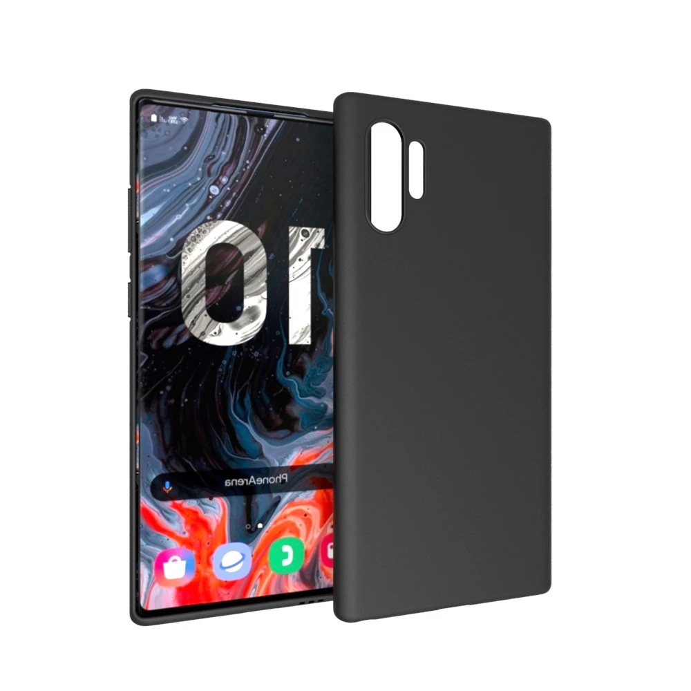 For Samsung Note 10 Plus Ultra Thin Silicone Matte Soft Case For Samsung Galaxy Note 10 Plus Note10 Plus cover case