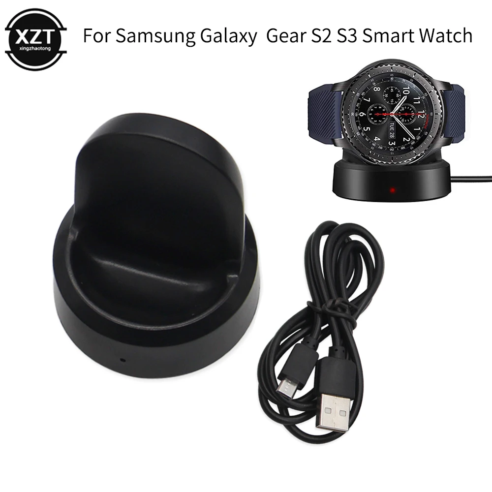 Wireless Fast Charger Base For Samsung Gear S3/S2 Frontier Watch Charging cable For Samsung Galaxy Watch S2/S3 46mm/42mm charge