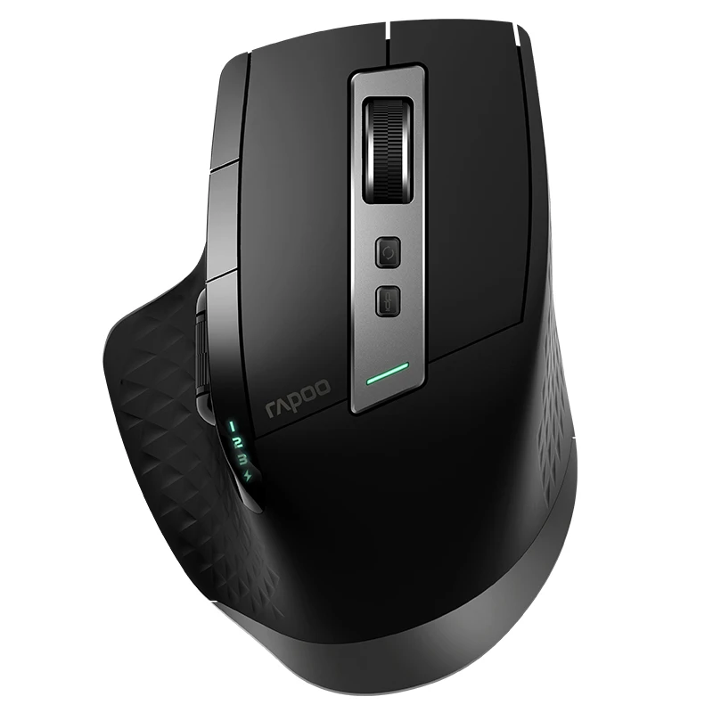 Rapoo MT750L/MT750S Rechargeable Multi-mode Wireless Mouse Easy-Switch between Bluetooth and 2.4G up to 4 Devices for PC and Mac