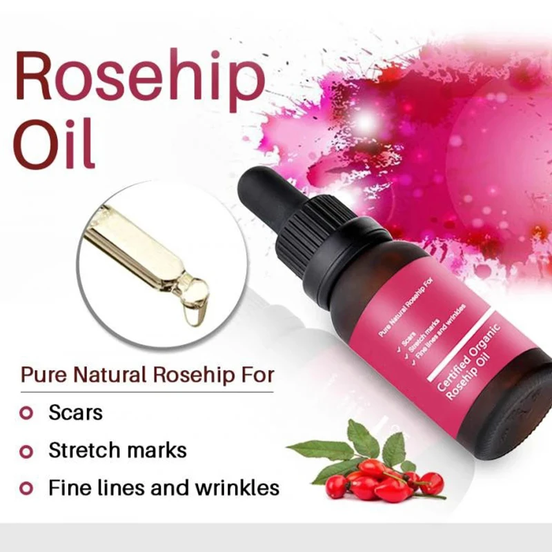 Scar Repair Skin Essential Oil Moisturizing Essence Rosehip Oil Skin Care Natural Pure Remove Ance Treatment anti-aging oil
