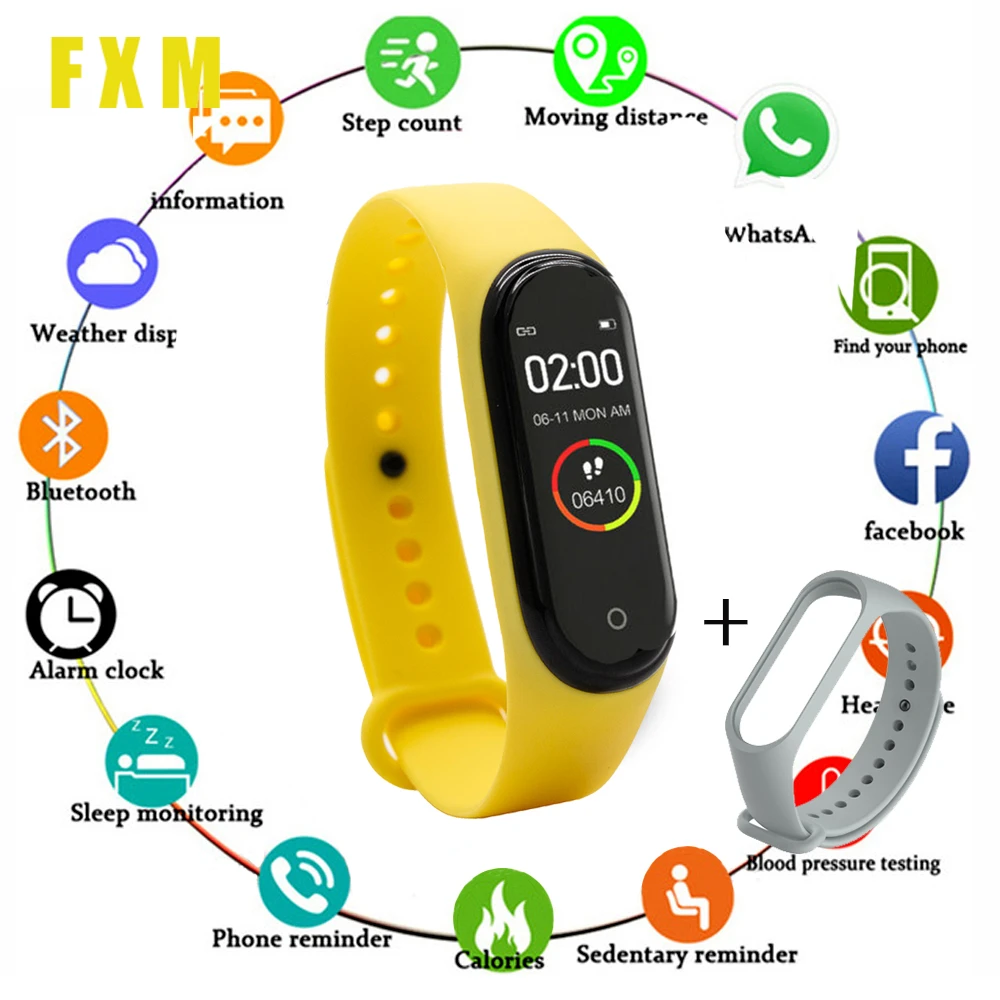 New Young Lovers New Mens Watches Waterproof Sport Silicone Band Watch Wristwatch Women Clock Electronics LED Pedometer Bracelet