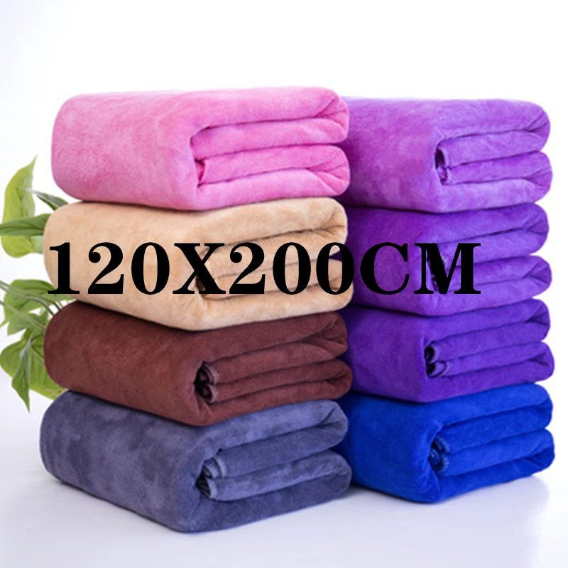 Largerthicker120X200 CM microfiber bath towel, absorbent,quick-drying,super soft hotel bath towel to wear bath towel