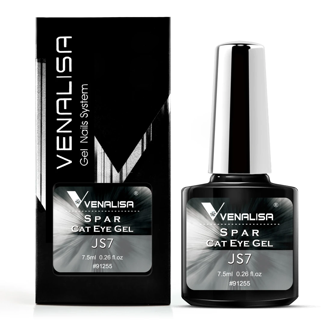 Venalisa Transparent Gel Polish Varnishes Hybrid Nails For Manicure 7.5ml Ice Spar Cat Eyes Soak off Enamel UV Gel Nail Polish
