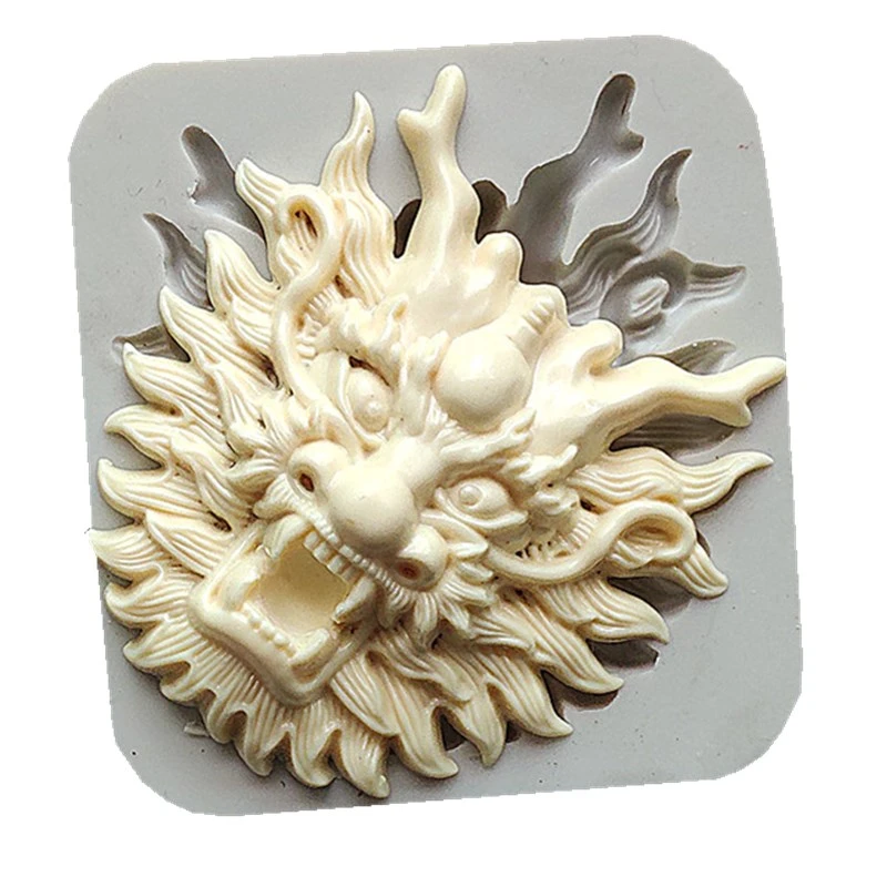 NWEST Dragon  Cake Silicone Molds  Fondant Cake Decorating Tools Candy Chocolate Gumpaste Moulds18162