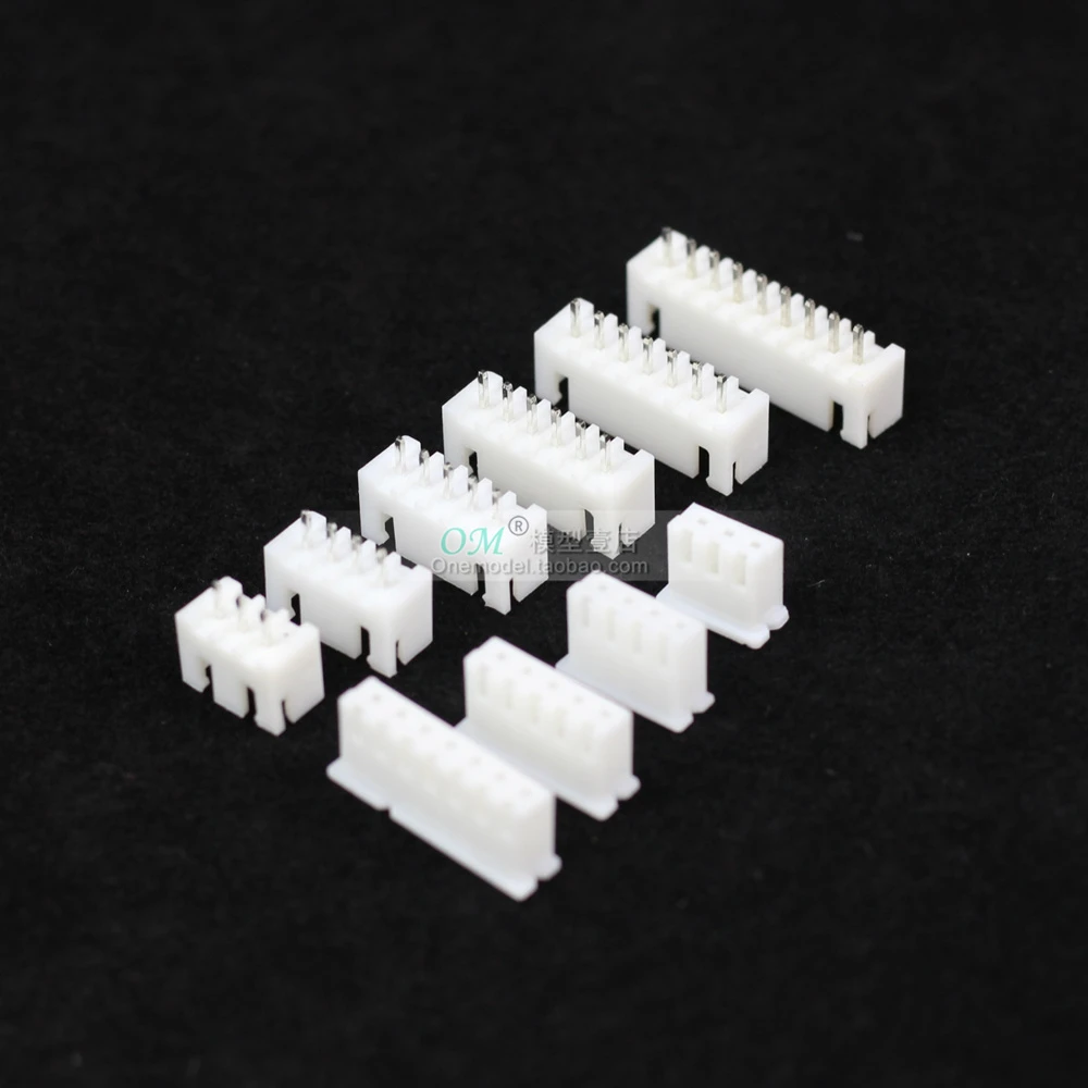 M./-10pcs/2S/3S/4S/5S/6S/7SLithium battery connector / XH2.54 balanced charger plug connector Balance plug / pin header