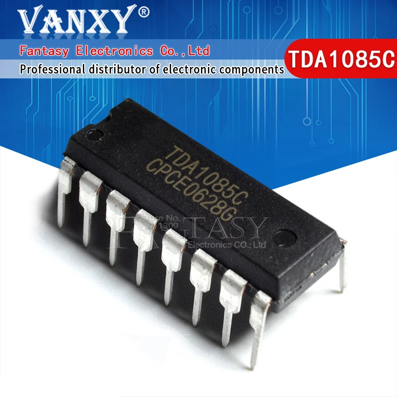 2PCS TDA1085C DIP-16 TDA1085 DIP16 TDA1085CG 1085C DIP