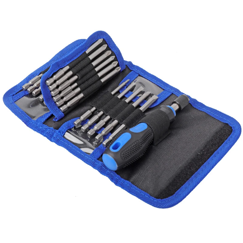 Phillips Multifunctional Lengthening Screwdriver Set Slotted Electric Screwdriver Hand Tool Set 24 in 1