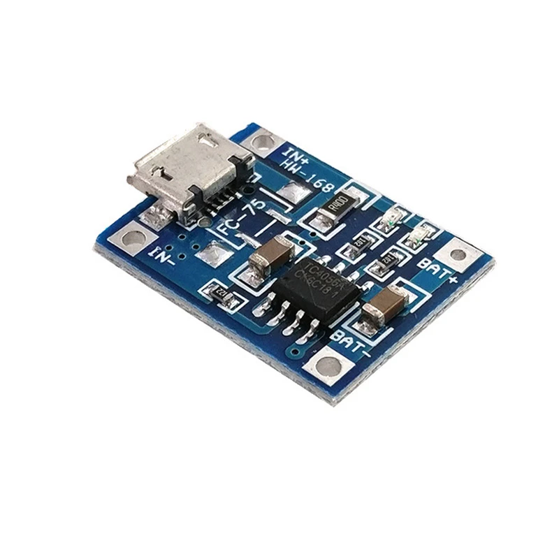 1A 18650 lithium battery protection board Micro USB / Type-c charging module TP4056 with protection one plate module TC4056