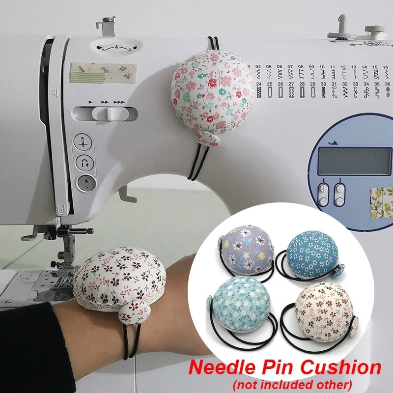 Lovely Wrist Strap Sewing Needle Pin Cushion DIY Craft Tool for Stitch Needlework