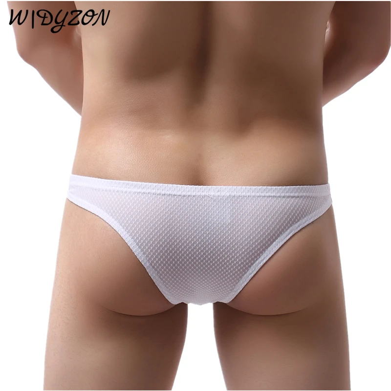 WIDYZON Sexy Underwear Men Briefs U Convex Breathable Mini Briefs Bikini Cueca Masculina Low Waist Male Panties Men Jockstrap