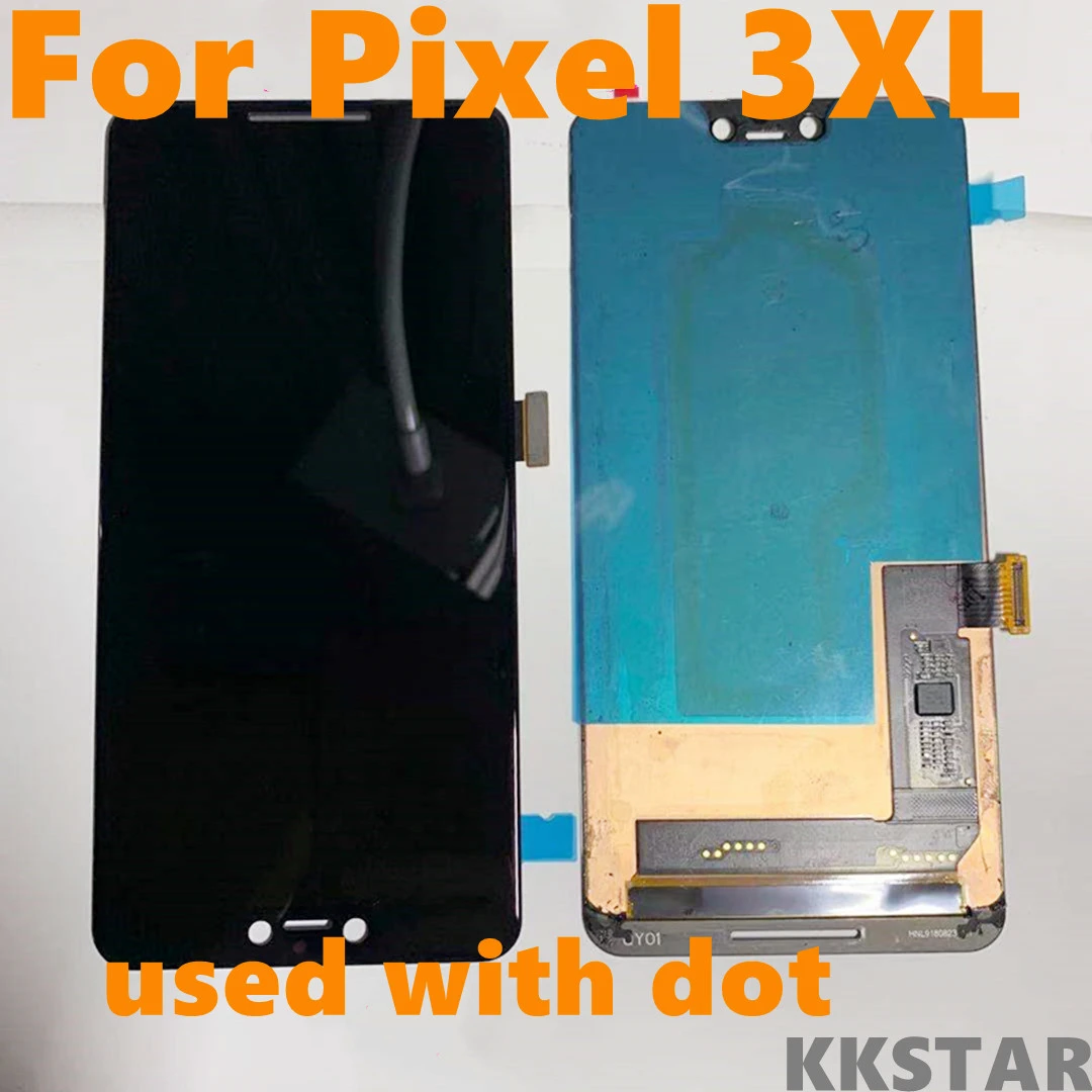 100% Original Pixel 3xl LCD For Google Pixel 3 XL LCD Display Touch Screen Digitizer Assembly Pixel 3 XL Screen Used and Spot