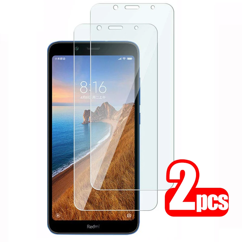 2pcs/lot tempered Glass For xiaomi redmi 7a safety Glass screen protector on xaomi redmi 7a redmi7a 7 a a7 protective Glas Film