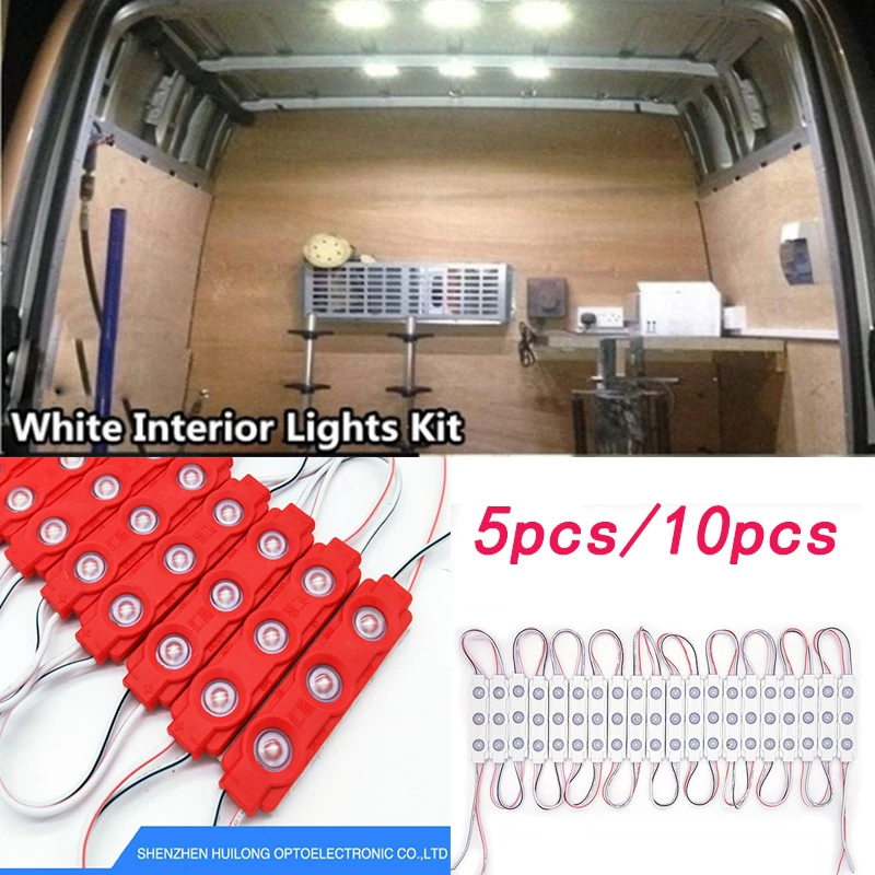 Led module three lamp waterproof module high quality injection mold set white light red light