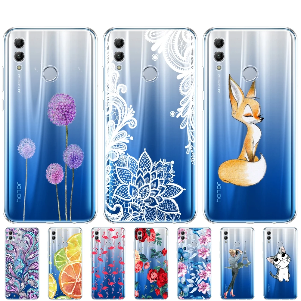 Case For Huawei Honor 10 Lite Case 6.21 Inch Soft TPU Silicon Back Cover Case For Honor 10 Lite Cover Full 360 Protective Shell